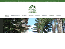 Tablet Screenshot of hotelcastel.com.br